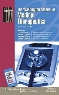 The Washington Manual of Medical Therapeutics