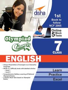 Olympiad Champs English Class 7 with 5 Mock Online Olympiad Tests 2nd Edition