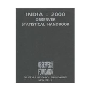 India 2000: Observer statistical handbook 01 Edition