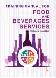 Training Manual for Food and Beverage Services