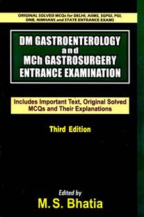 Dm Gastroenterology And Mch Gastrosurgery Entrance Examination, 3E (Pb-2014) 1 Edition