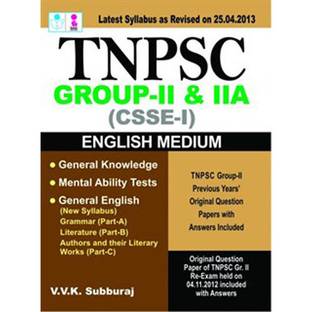 Tnpsc Group II (Csse-I)