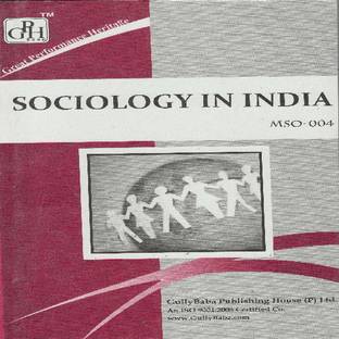 MSO004 Sociology In India (IGNOU Help book for MSO-004 in English Medium) Latest edition Edition (English, Paperback, Expert Panel Of GPH) Latest edition Edition