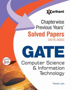 Chapterwise Previous Years' Solved Papers (2015-2000) GATE Computer Science and Information Technology (Old Edition) 4 Edition