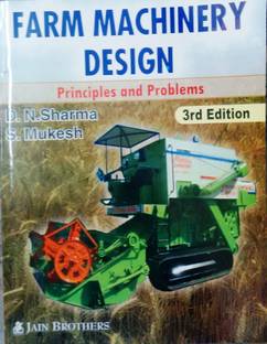 Farm Machinery Design 4th Edition,2019 Edition