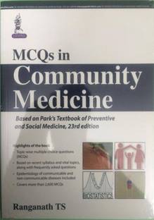 MCQ's in Community Medicine, based on park's Textbook of preventive and Social Medicine, 23rd edition