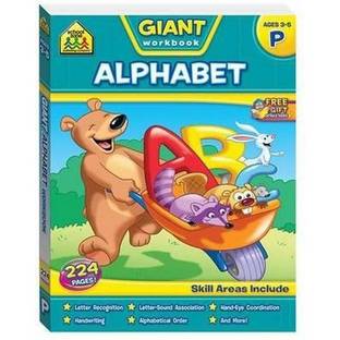 School Zone Giant Alphabet Workbook