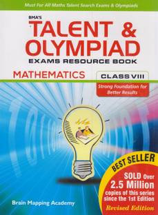 BMA's Talent and Olympiad Mathematics Exams Resource Book for Class 8 1 Edition