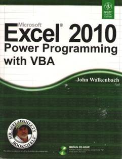 Microsoft Excel 2010 Power Programming with Vba (with CD)