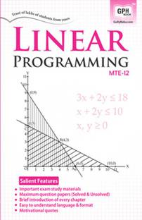 MTE12 Linear Programming (IGNOU Help book for MTE-12 in English Medium) (English, Paperback, GPH Panel of Experts)