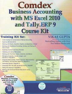 Comdex Business Accounting with Ms Excel 2010 and Tally.ERP 9 Course Kit (with CD)
