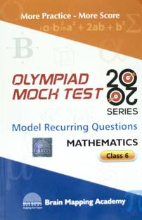Olympiad Mock test 20/20 series Model Recurring Questions class 6 Mathematics