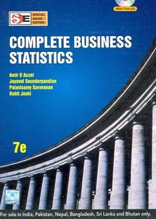 Complete Business Statistics 7th  Edition