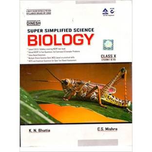 Dinesh Super Simplified Biology Class 10 (Term I&II)
