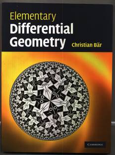Elementary Differential Geometry South Asian Edition
