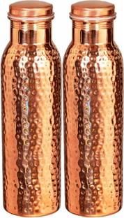 BRONZE hammerd pure copper water bottle 1000 ml Bottle