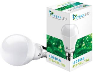 Syska Led Lights 15 W Basic Standard B22 LED Bulb