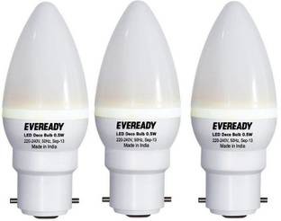 EVEREADY 0.5 W Basic Standard B22 LED Bulb