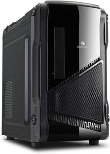 ZEBRONICS Unicorn Without Smps Full Tower Cabinet with USB 2.0 Ports Compatible with Computer