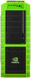 COOLER MASTER HAF X nVidia Edition Full Tower Cabinet with USB 2.0 and USB 3.0 Ports Compatible with Computer