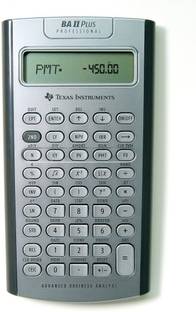 TEXAS INSTRUMENTS BA II Plus Professional BA II Professional Financial  Calculator