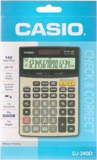 CASIO DJ -240D DJ -240D Basic  Calculator