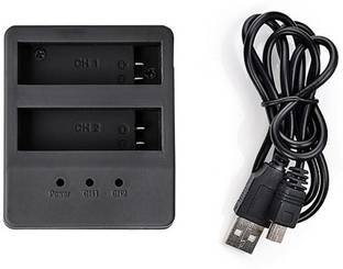 Power Smart Dual Slot USB Li ion For GoPro Hero 4 Series  Camera Battery Charger