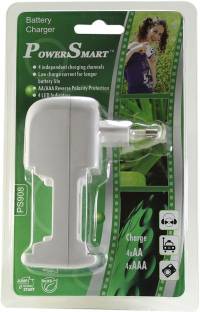 पॉवर स्मार्ट Battery Charger for AA/AAA (Ni-MH,Ni-Cd) Batteries कैमरा बैटरी चार्जर