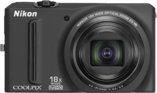 NIKON Coolpix S9100 Point & Shoot Camera