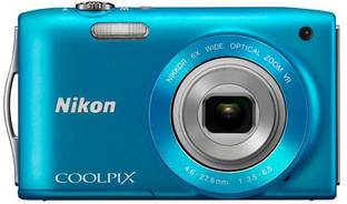 NIKON S3300 Point & Shoot Camera