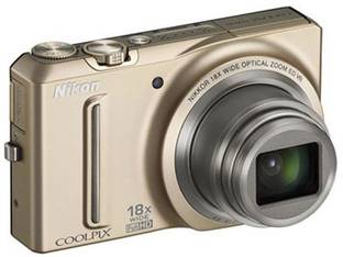 NIKON Coolpix S9100 Point & Shoot Camera