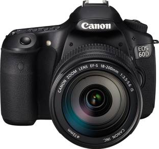 Canon EOS 60D (Body with EF-S 18-200 mm IS III Lens) DSLR Camera