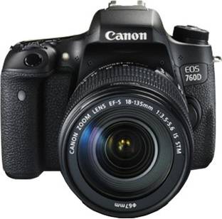 Canon EOS 760D (Kit with EF-S 18 - 135 mm IS STM) DSLR Camera