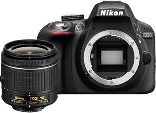 NIKON D3300 DSLR Camera (Body with AF-P 18-55 mm F/3.5-5.6G VR + AF-S 55-200 mm F/4-5.6G ED VR II)