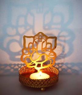 CARNIVAL Stainless Steel 1 - Cup Tealight Holder