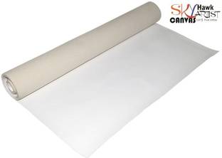 SKYHawk 28" X 5 Meter Cotton Medium Grain Canvas Roll (Set of 1)