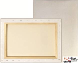 SKYHawk 12" X 12" Cotton Medium Grain Pre Stretched Canvas (Set of 1)