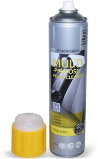Auto Hub Foam Seat Cleaner Bristle Cleaner with Foam Vehicle Interior Cleaner