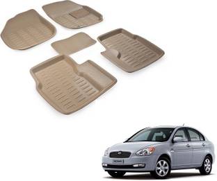 Everything Auto PVC (Polyvinyl Chloride) 3D Mat For  Hyundai Verna