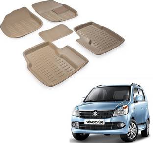 Everything Auto PVC (Polyvinyl Chloride) 3D Mat For  Maruti Suzuki WagonR