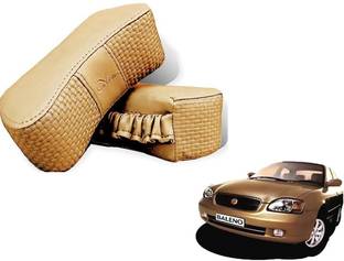 KOZDIKO Beige Sponge Car Pillow Cushion for Maruti Suzuki