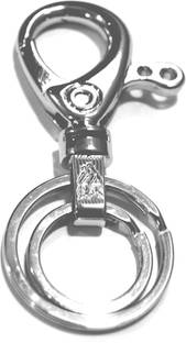 Tech Fashion Two Keyring with Hook accessories for Car Bike House Office Key Holder Best Quality Gift-TF-465 Locking Key Chain