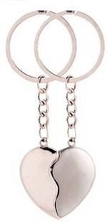 MGP Couple Broken Heart Key Chain Key Chain