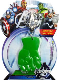 MARVEL Official Hulk's Fist 3" Bendable Key Chain