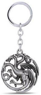 Suraj Enterprises Game of Thrones Fire and Blood targaryen metal Key Chain