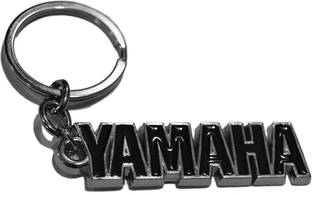 Tech Fashion Yamaha Stunning Black Metal Keyring accessories for Car Bike House Office Key Holder Best Quality Gift TF-493 Locking Key Chain