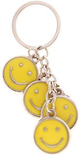 Madhuraj Quadric Smileys Key Chain