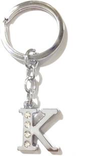 Tech Fashion Alphabet K Locking Key Chain
