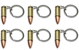 Eज़ोन Metal Thick Bullet Pack of 6 की-चेन