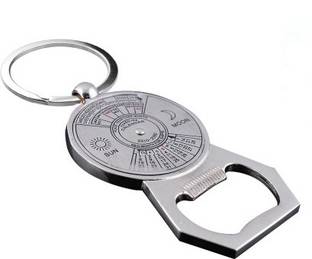 Madhuraj 50 Year Calendar Cum Bottle Opener Key Chain